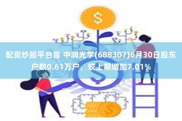 配资炒股平台皆 中润光学(688307)6月30日股东户数0