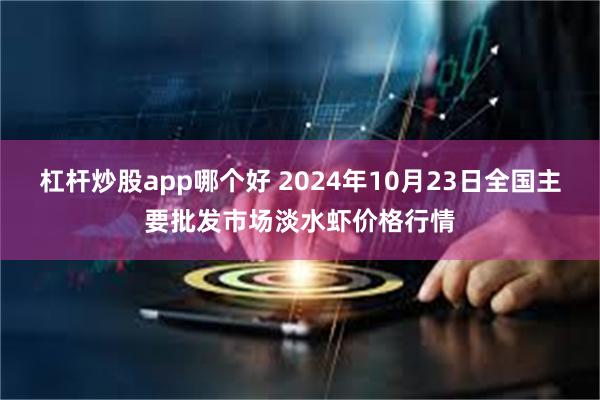 杠杆炒股app哪个好 2024年10月23日全国主要批发市场